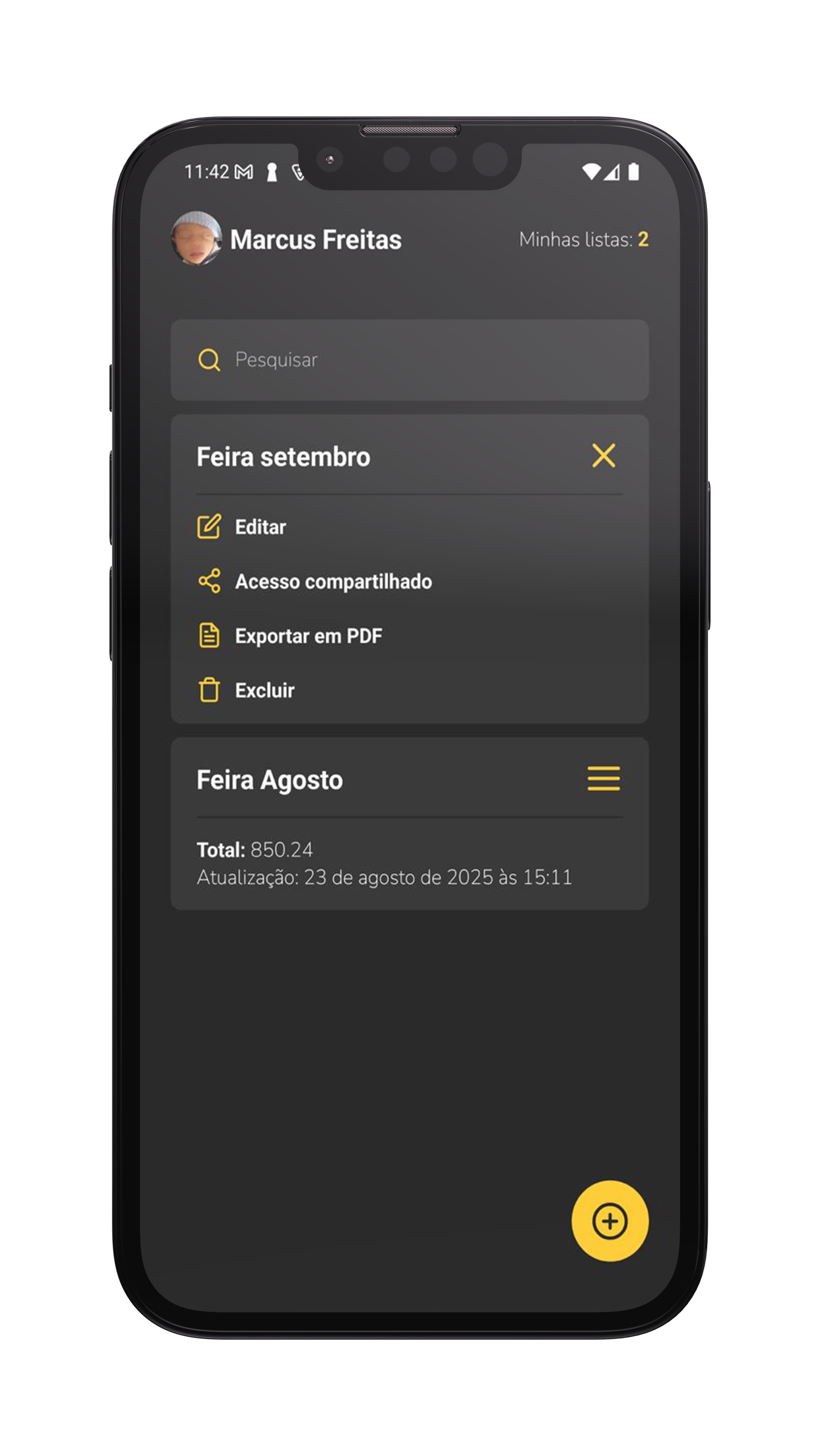 ListEasy app screenshot 2